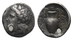 Thessaly, Lamia Hemidrachm circa 400-350 - Ex DNW sale 9 February 2021, 664 (part of). From the R. Plant collection.