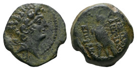 The Seleucid Kings, Antiochus VIII Epiphanes (Grypos), 121/0-97/6. Bronze circa 121-96