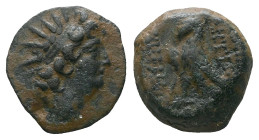 The Seleucid Kings, Antiochus VIII Epiphanes (Grypos), 121/0-97/6. Bronze circa 121-96