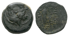 The Seleucid Kings, Antiochus IX, 114-95 Bronze circa 114-95
