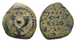 Judaea, John Hyrcanus I, 128-104 Jerusalem Prutah circa 128-104