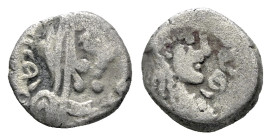 Kings of Nabathaea, Aretas IV with Shaqilat 9 BC - AD 40 Petra Drachm circa 9 BC – AD 40