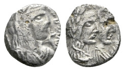 Kings of Nabathaea, Aretas IV, with Shaqilat, 9 BC - AD 40 Petra Drachm circa 9 BC - AD 40