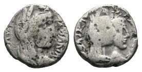 Kings of Nabathaea, Aretas IV, with Shaqilat, 9 BC - AD 40 Petra Drachm circa 9 BC - AD 40 - Ex Naville Numismatics sale 80, 251.