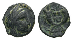 Kings of Nabathaea, Syllaios, usurper, 9-6 Petra Bronze circa 9-6