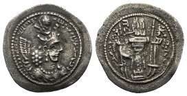 Parthia, Sasanian kings Drachm circa IV century