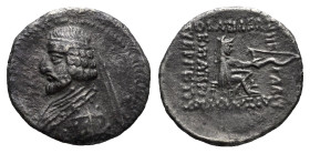 Parthia, Gotarzes, circa 90-80 Drachm circa 90-80 - Ex DNW sale 9 February 2021, 661 (part of). From the R. Plant collection.