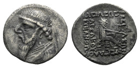 Parthia, Mithradates II, 121-91 Drachm circa 121-91 - From the R. Plant collection.