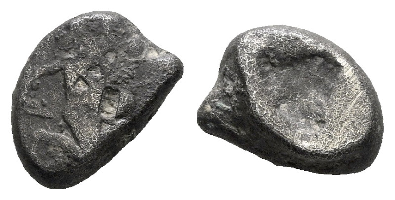 Persia (Achaemenidae), Siglos circa 420-375, AR 14.00 mm., 5.23 g.

Toned and ...