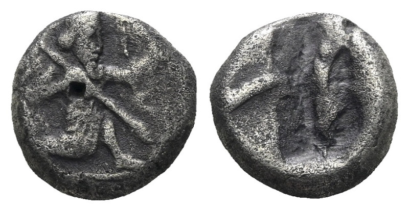 Persia (Achaemenidae), Siglos circa 485-420, AR 15.00 mm., 5.29 g.

VF

Ex N...
