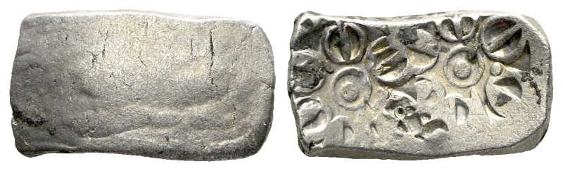 Bactria, Gandhara India Bent Bar circa 500-300, AR 15.00 mm., 11.57 g.

VF