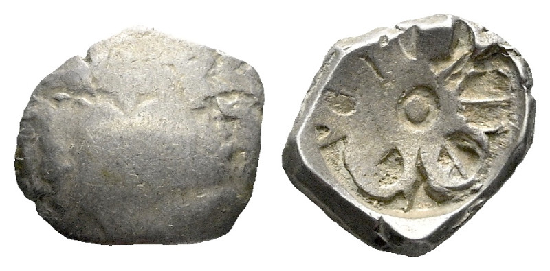 Bactria, Early northern trade coinage. Gandhara Taxila series India Scyphate Rou...
