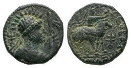 Bactria, temp. Kujula Kadphises – Vima Takto India, Kushan Empire Didrachm circa 80-113 - Ex Naville Numismatics sale 93, 220.
