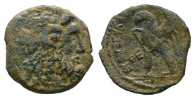 The Ptolemies, Ptolemy VIII, 145-116 Bronze, Cyrene circa 145-116