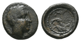 Cyrenaica, Cyrene Quarter unit circa 322-313