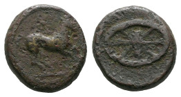 Cyrenaica, temp. Ophellas. Ptolemaic governor, first reign, circa 322-313 Cyrene Bronze circa 322-313