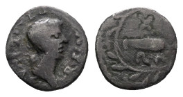 Kings of Mauretania, Ptolemy, circa 20-40 Denarius circa 20-40 - From the R. Plant collection.