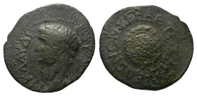 Macedonia, Koinon Claudius, 41-54 Bronze circa 41-54