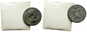Pamphilia, Perge Gallienus, 253-268 Bronze circa 253-268 - From the E.E.Clain-Stefanelli collection. Sold with original collector's ticket.