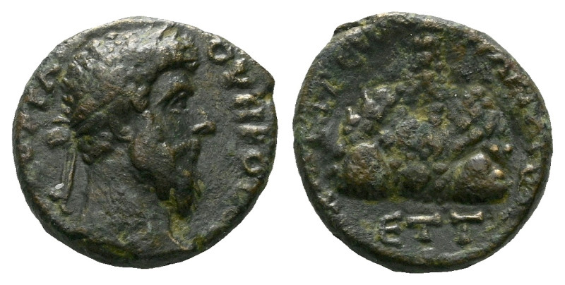 Cappadocia, Caesarea Lucius Verus, 161-169 Bronze circa 161-169, Æ 20.00 mm., 7....