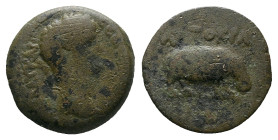 Egypt, Alexandria Claudius, 41-54. Obol circa 41-54