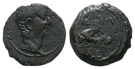 Egypt, Alexandria Tiberius, 14-37 Diobol circa 14-37