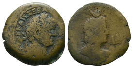 Egypt, Alexandria Vespasian, 69-79 Diobol circa 69-79 - Ex Naville Numismatics sale 90, 299.