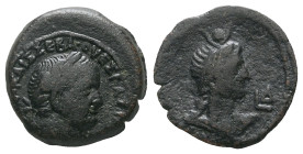 Egypt, Alexandria Vespasian, 69-79 Diobol circa 69-79