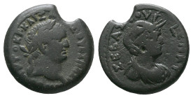 Egypt, Alexandria Vespasian, 69-79 Diobol circa 69-79