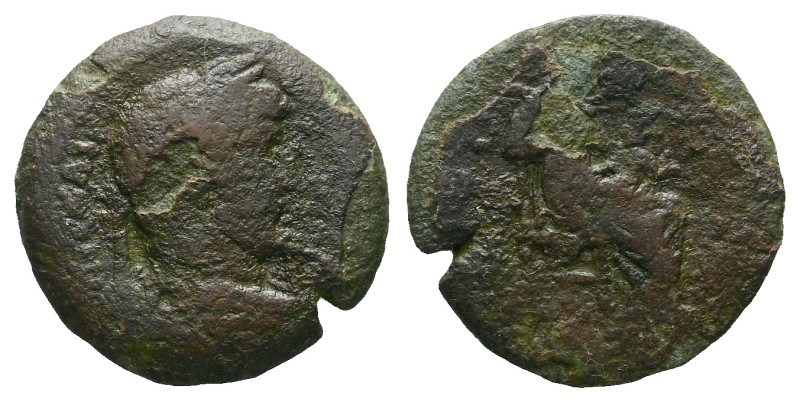 Egypt, Alexandria Hadrian, 117-138 Diobol circa 117-138, Æ 23.00 mm., 6.46 g.
...
