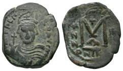 Heraclius, circa 10-641 Follis Nicomedia circa 610-641