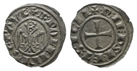 Italy, Messina or Brindisi Federico II, 1197-1250 Denaro circa 1197-1250
