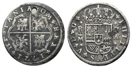 Spain Philip V, 1700-1746 2 reales, Madrid 1721