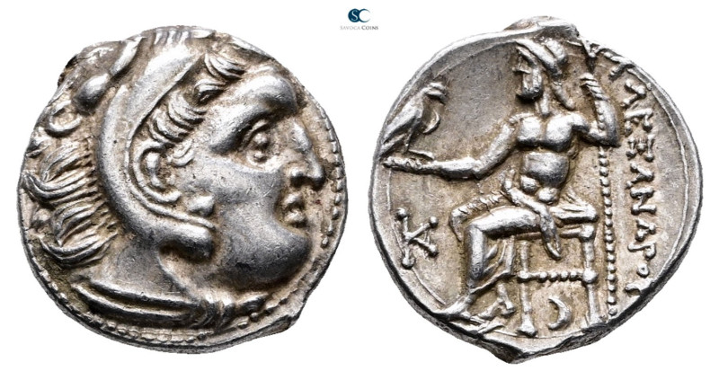 Kings of Macedon. Kolophon. Alexander III "the Great" 336-323 BC. 
Drachm AR
...