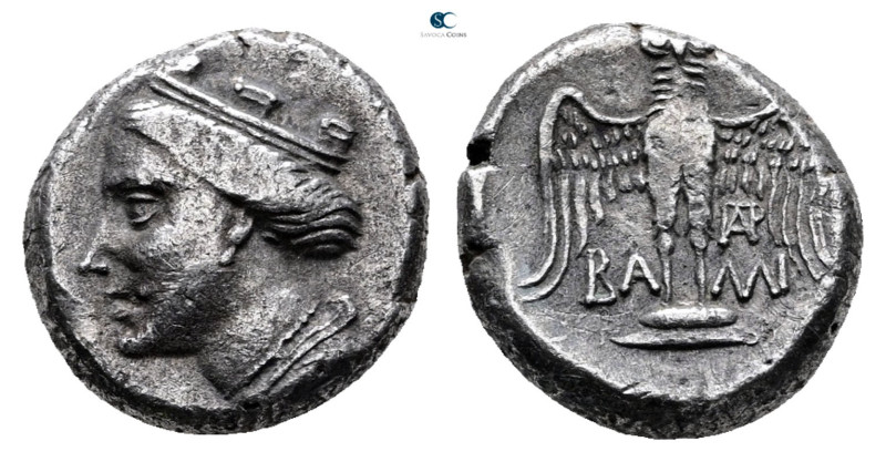 Pontos. Amisos as Peiraieos circa 435-370 BC. 
Siglos-Drachm AR

15 mm, 3,86 ...