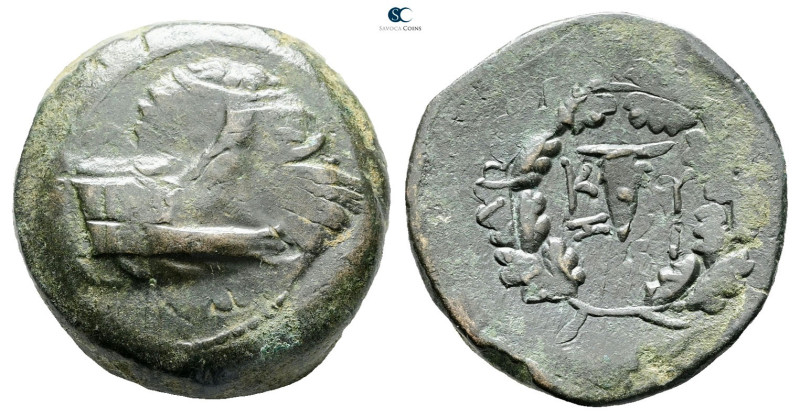 Mysia. Kyzikos circa 300-200 BC. Overstruck on an earlier issue from Kyzikos (SN...