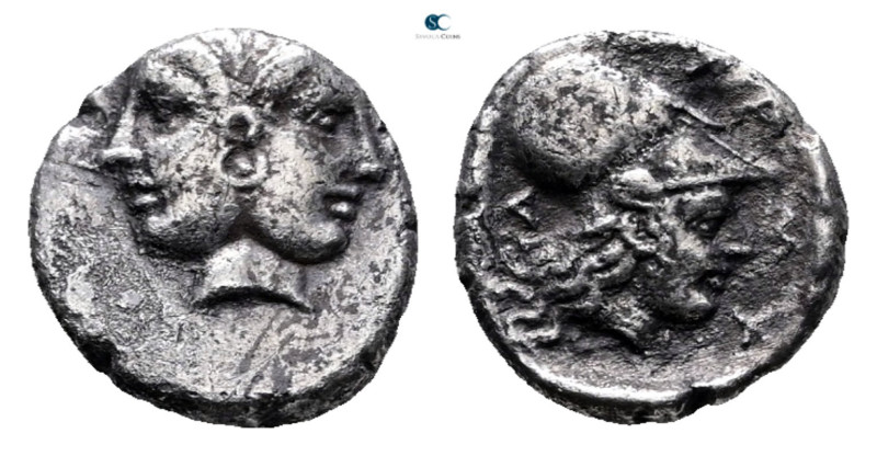 Mysia. Lampsakos circa 400-200 BC. 
Diobol AR

11 mm, 1,43 g



Very Fine
