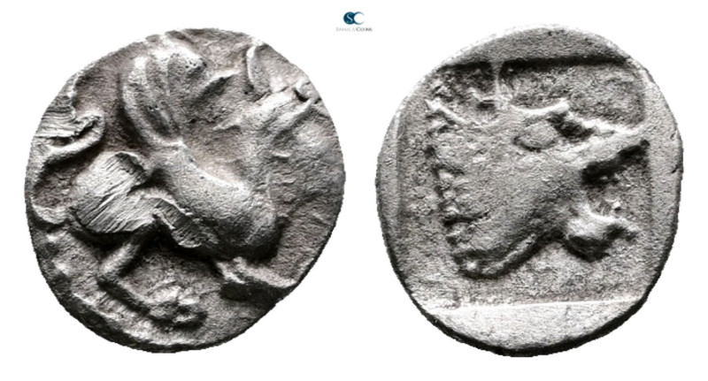 Troas. Assos circa 405-360 BC. 
Obol AR

9 mm, 0,56 g



Very Fine