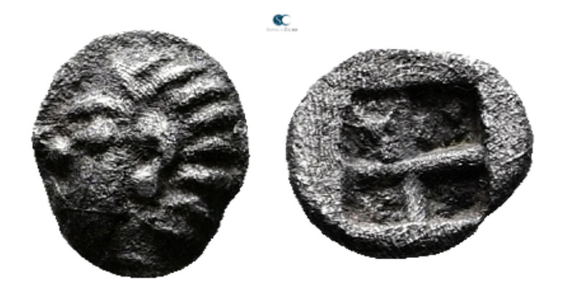 Ionia. Kolophon circa 530-500 BC. 
Tetartemorion AR

5 mm, 0,15 g



Very...