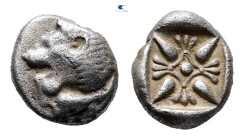 Ionia. Miletos circa 525-475 BC. Diobol AR