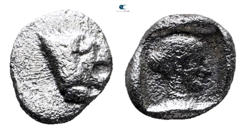 Caria. Knidos circa 520-490 BC. 
Obol AR

10 mm, 0,86 g



Very Fine