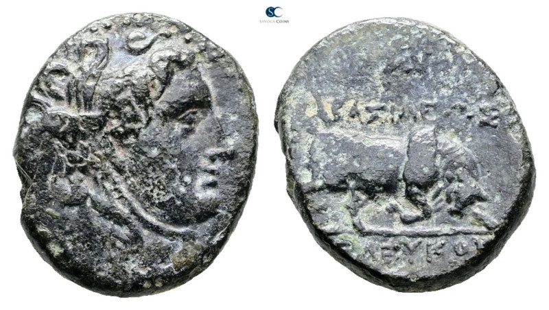 Seleukid Kingdom. Antioch or Sardeis. Seleukos I Nikator 312-281 BC. 
Bronze Æ...