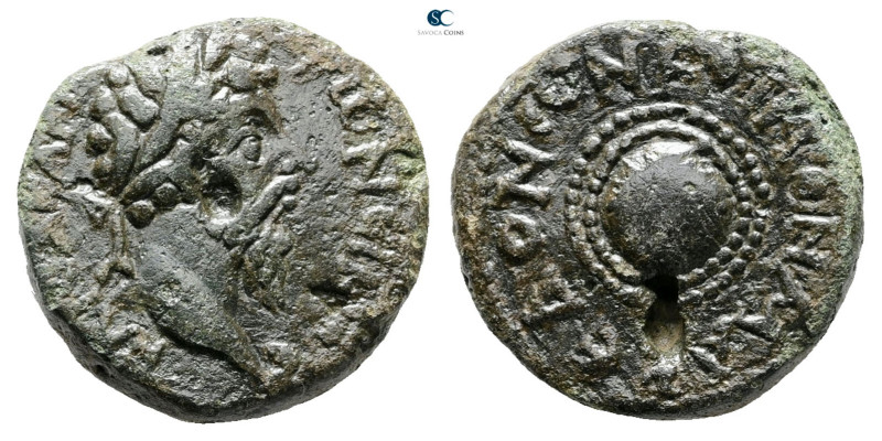 Macedon. Koinon of Macedon. Marcus Aurelius AD 161-180. 
Bronze Æ

20 mm, 6,9...
