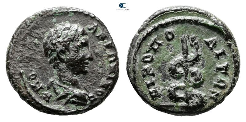 Moesia Inferior. Nikopolis ad Istrum. Diadumenian AD 218-218. 
Bronze Æ

16 m...