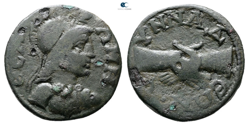 Phrygia. Synnada. Pseudo-autonomous issue AD 253-268. 
Bronze Æ

23 mm, 7,14 ...