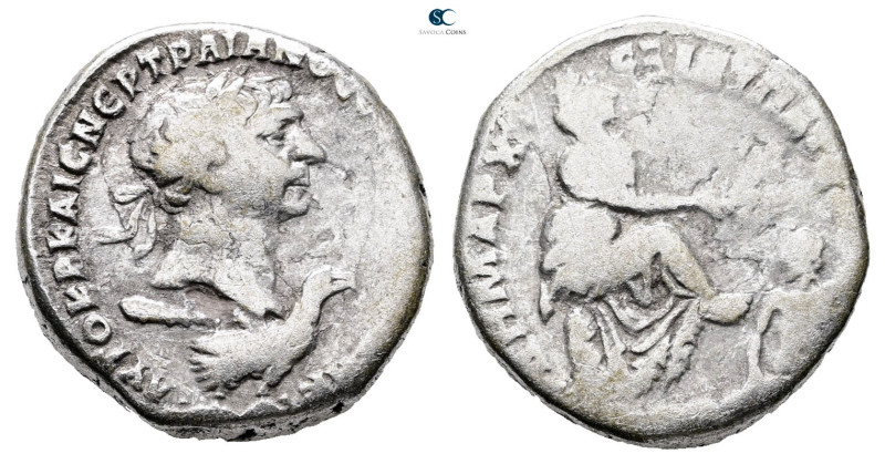 Seleucis and Pieria. Antioch. Trajan AD 98-117. 
Tetradrachm AR

24 mm, 13,66...