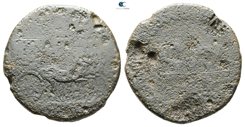 Tiberius AD 14-37. Rome
Sestertius Æ

35 mm, 26,07 g



Fine