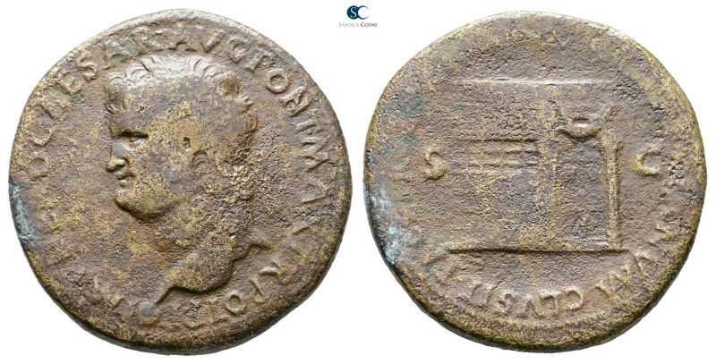 Nero AD 54-68. Lugdunum
Sestertius Æ

35 mm, 27,20 g



Nearly Very Fine