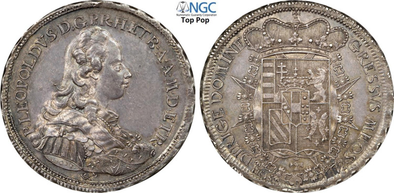 Firenze, Pietro Leopoldo di Lorena (1765-1790), Francescone da 10 Paoli 1772, Da...