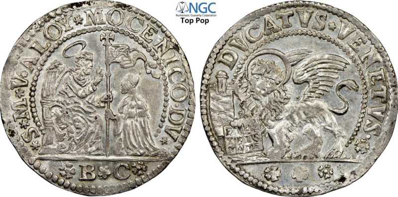 Venezia, Alvise II Mocenigo (1700-1709), Ducato, Dav-1527, Ag 41 mm, 22,7 g, ex ...